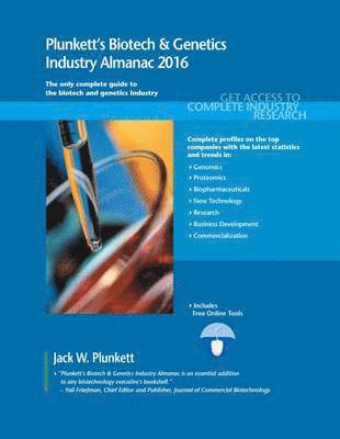 bokomslag Plunkett's Biotech & Genetics Industry Almanac 2016