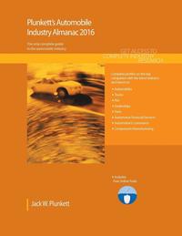 bokomslag Plunkett's Automobile Industry Almanac 2016