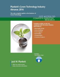 bokomslag Plunkett's Green Technology Industry Almanac 2016