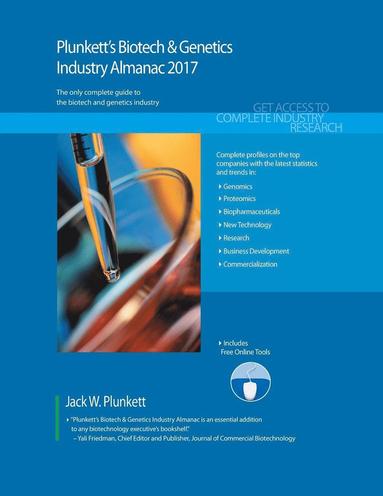 bokomslag Plunkett's Biotech & Genetics Industry Almanac 2017