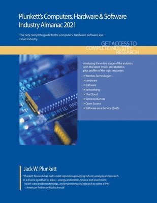 Jack W. Plunkett, W. Plunkett, Jack - Plunkett's Computers, Hardware & Software Industry Almanac 2021, Häftad