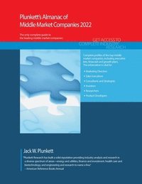 bokomslag Plunkett's Almanac of Middle Market Companies 2022