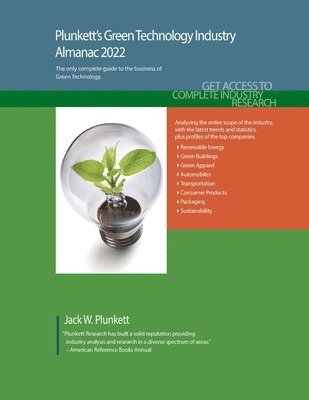 Plunkett's Green Technology Industry Almanac 2022 1