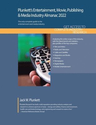 bokomslag Plunkett's Entertainment, Movie, Publishing & Media Industry Almanac 2022