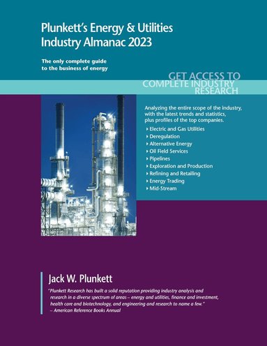 Jack W. Plunkett - Plunkett's Energy & Utilities Industry Almanac 2023, Häftad
