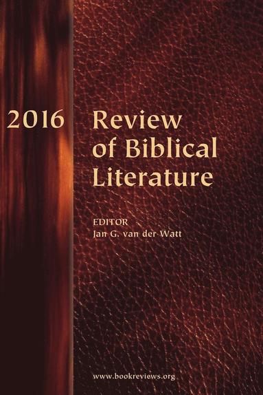 bokomslag Review of Biblical Literature, 2016