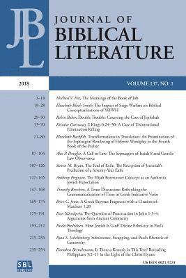 bokomslag Journal of Biblical Literature 137.1 (2018)