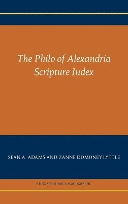 bokomslag The Philo of Alexandria Scripture Index
