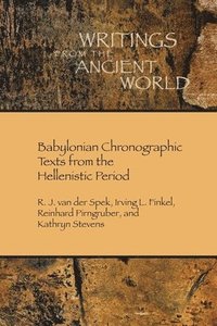 bokomslag Babylonian Chronographic Texts from the Hellenistic Period