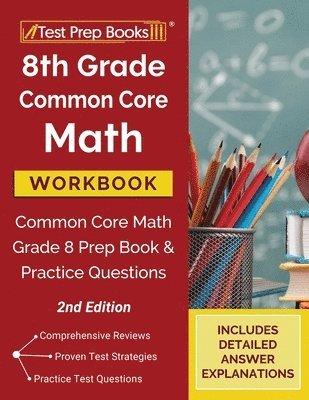 bokomslag 8th Grade Common Core Math Workbook