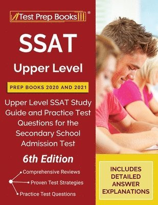 SSAT Upper Level Prep Books 2020 and 2021 1
