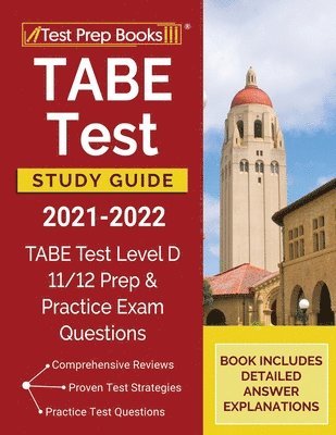 bokomslag TABE Test Study Guide 2021-2022