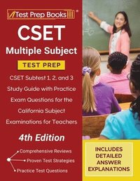 bokomslag CSET Multiple Subject Test Prep