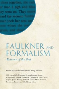 bokomslag Faulkner and Formalism