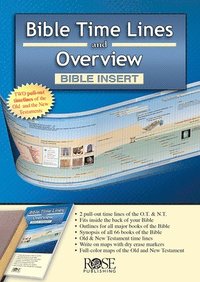 bokomslag Bible Time Lines and Overview - Bible Insert