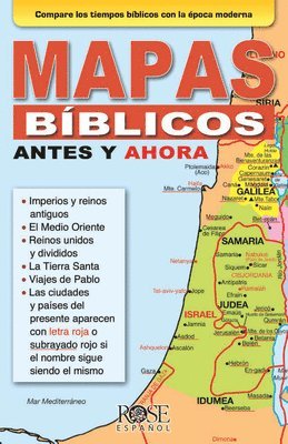 bokomslag Mapas Bíblicos Antes Y Ahora