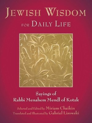 bokomslag Jewish Wisdom for Daily Life