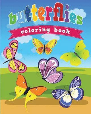 Butterflies Coloring Book 1
