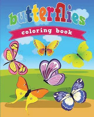 Butterflies Coloring Book