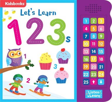 Kidsbooks Publishing - 27-Button Sound Book Let's Learn 123s, Kartonnage