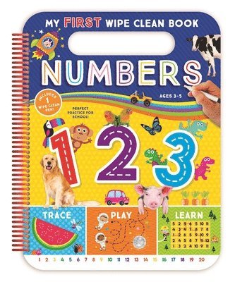 My First Wipe Clean Book: Numbers [With Pens/Pencils] 1