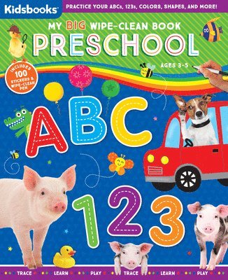 Kidsbooks Publishing - My Big Wipe-Clean Book: Preschool, Häftad