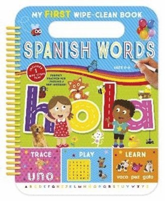 Kidsbooks Publishing - My First Wipe-Clean Book: Spanish Words, Häftad
