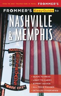 bokomslag Frommer's EasyGuide to Nashville and Memphis