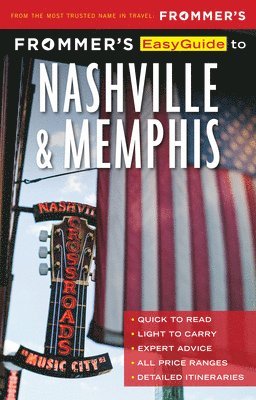 Ashley Brantley - Frommer's EasyGuide to Nashville and Memphis, Häftad