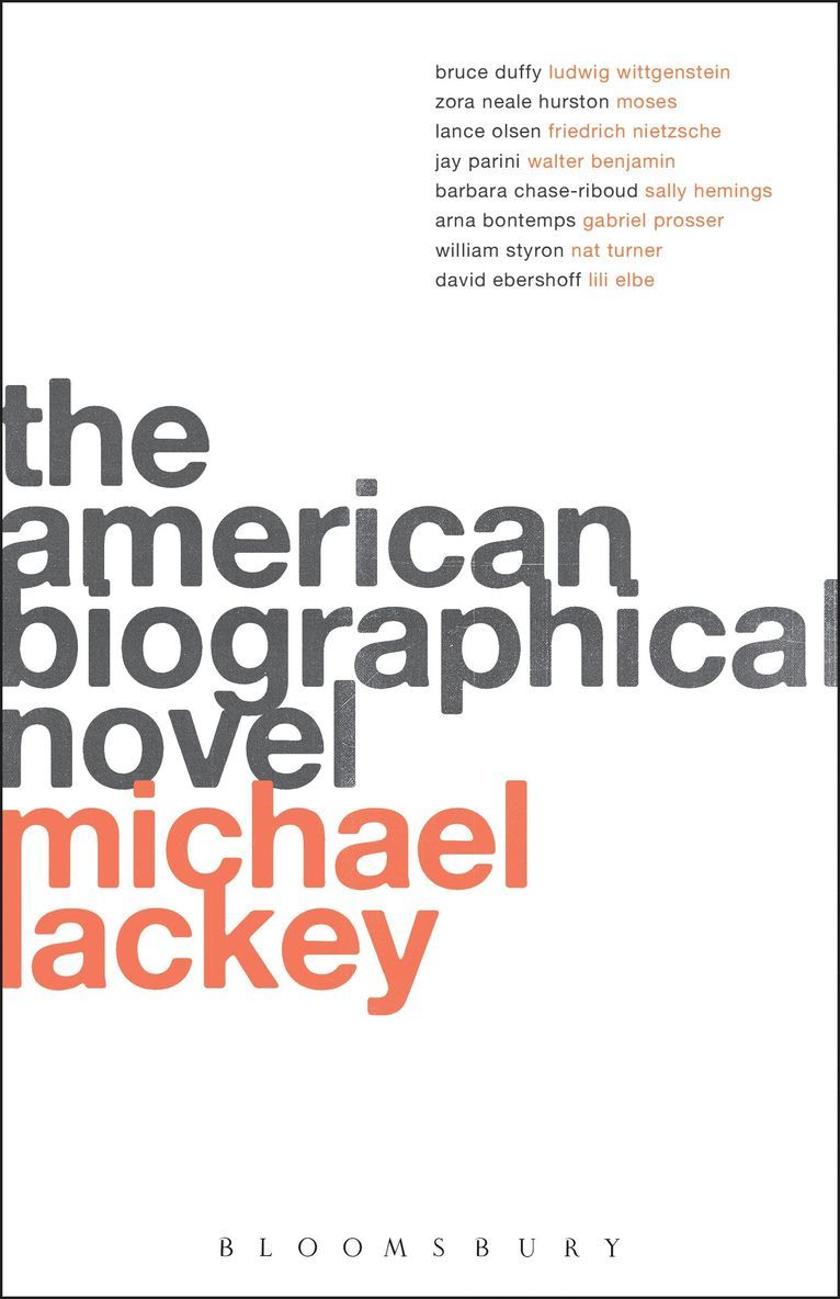 Michael Lackey - American Biographical Novel, Inbunden