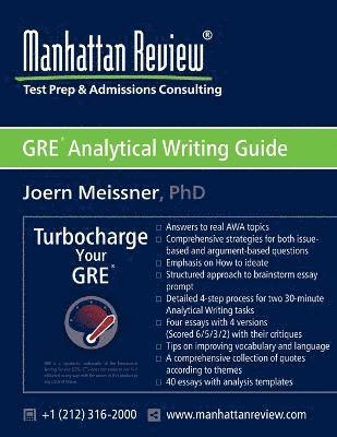 Joern Meissner, Manhattan Review, Manhattan Review, - Manhattan Review GRE Analytical Writing Guide, Häftad