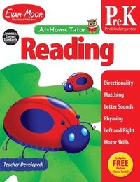 bokomslag Reading and Phonics Skills, Preschool Workbook: At-Home Tutor, Alphabet, Beginning Sounds, Tracing, Matching, Drawing, Sequencing, Pre-Writing