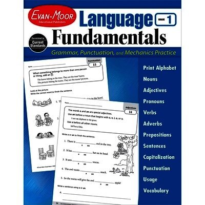 Evan-Moor Educational Publishers - Language Fundamentals, Grade 1, Häftad