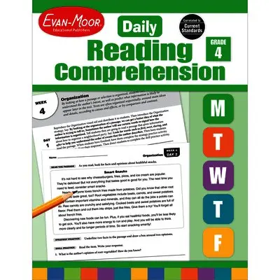 Evan-Moor Educational Publishers - Daily Reading Comprehension, Grade 4, Häftad. Tillgänglighet: Lägg i varukorg