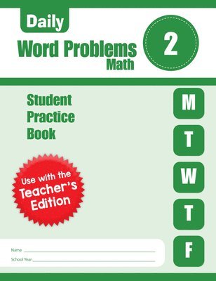 bokomslag Daily Word Problems Math, Grade 2 Student Workbook