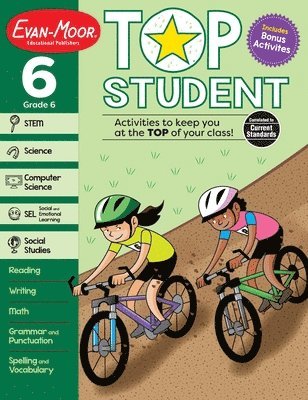 bokomslag Top Student, Grade 6 Workbook