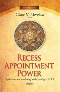 bokomslag Recess Appointment Power