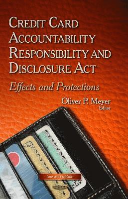 bokomslag Credit Card Accountability Responsibility & Disclosure Act