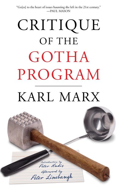 Karl Marx - Critique of the Gotha Program, Häftad