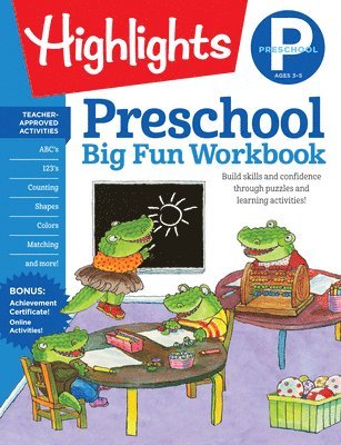 bokomslag Preschool Big Fun Workbook