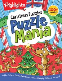 bokomslag Christmas Puzzles: Christmas Puzzles (Highlights Puzzlemania Activity Books) Over 100 Christmas-Themed Puzzles Including Hidden Pictures Puzzles, Brai