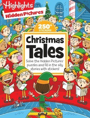 Christmas Tales: Must-Have Christmas Book for Kids with Christmas Puzzles, Over 250 Stickers and Silly Stories, Häftad