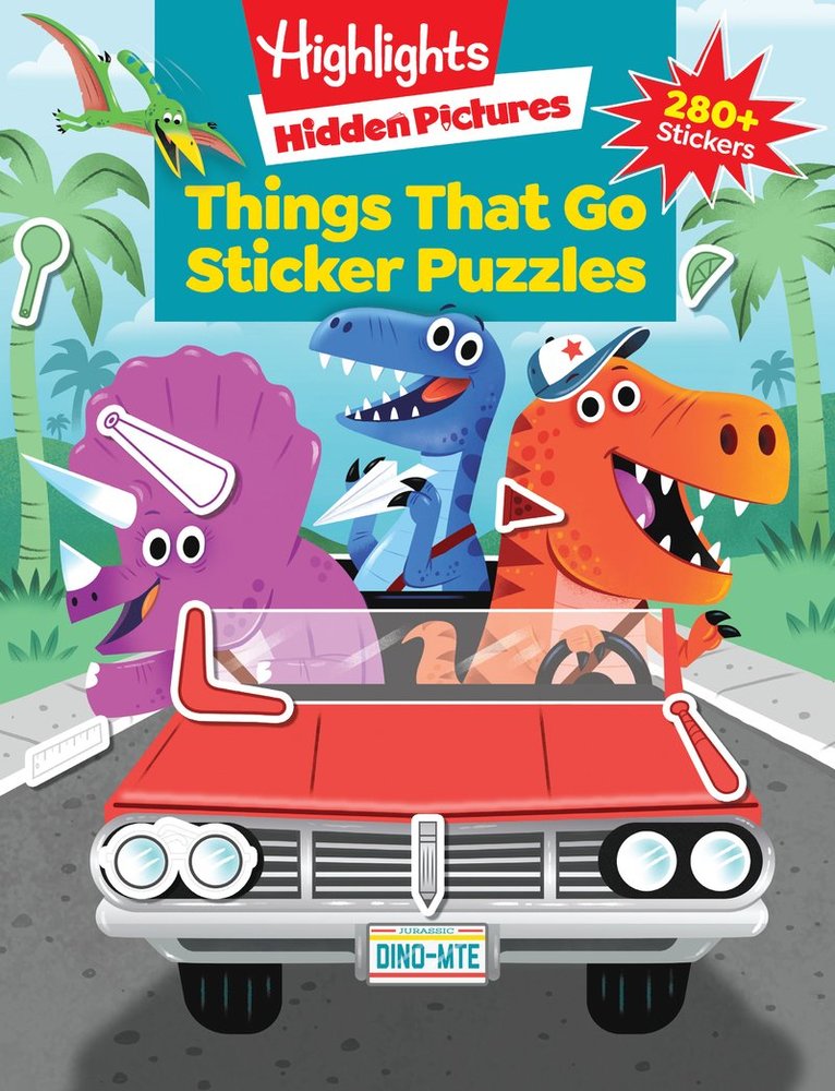 Highlights Press - Things That Go Puzzles, Häftad