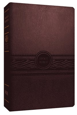 Faith Passio, Charisma House - MEV Personal Size Large Print, Cherry Brown, Inbunden