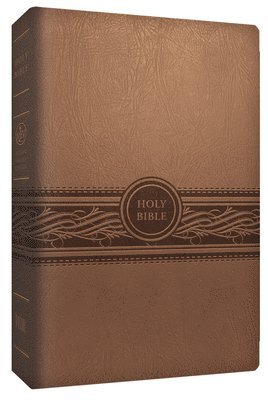 Faith Passio - MEV Personal Size Large Print, Tan, Inbunden