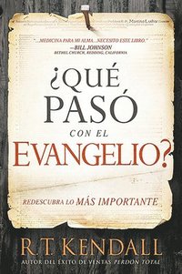 bokomslag Qué Pasó Con El Evangelio? / Whatever Happened to the Gospel?