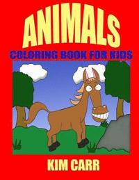 bokomslag Animals: Coloring Book for Kids