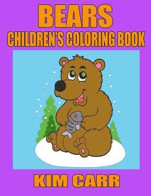 Bears: Children's Coloring Book 1