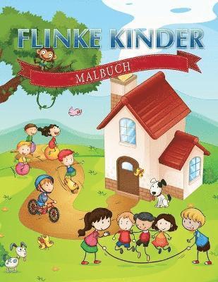 bokomslag Flinke Kinder Malbuch