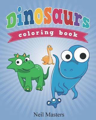 bokomslag Dinosaurs Coloring Book